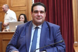 Ο υπουργός Εσωτερικών Θόδωρος Λιβάνιος